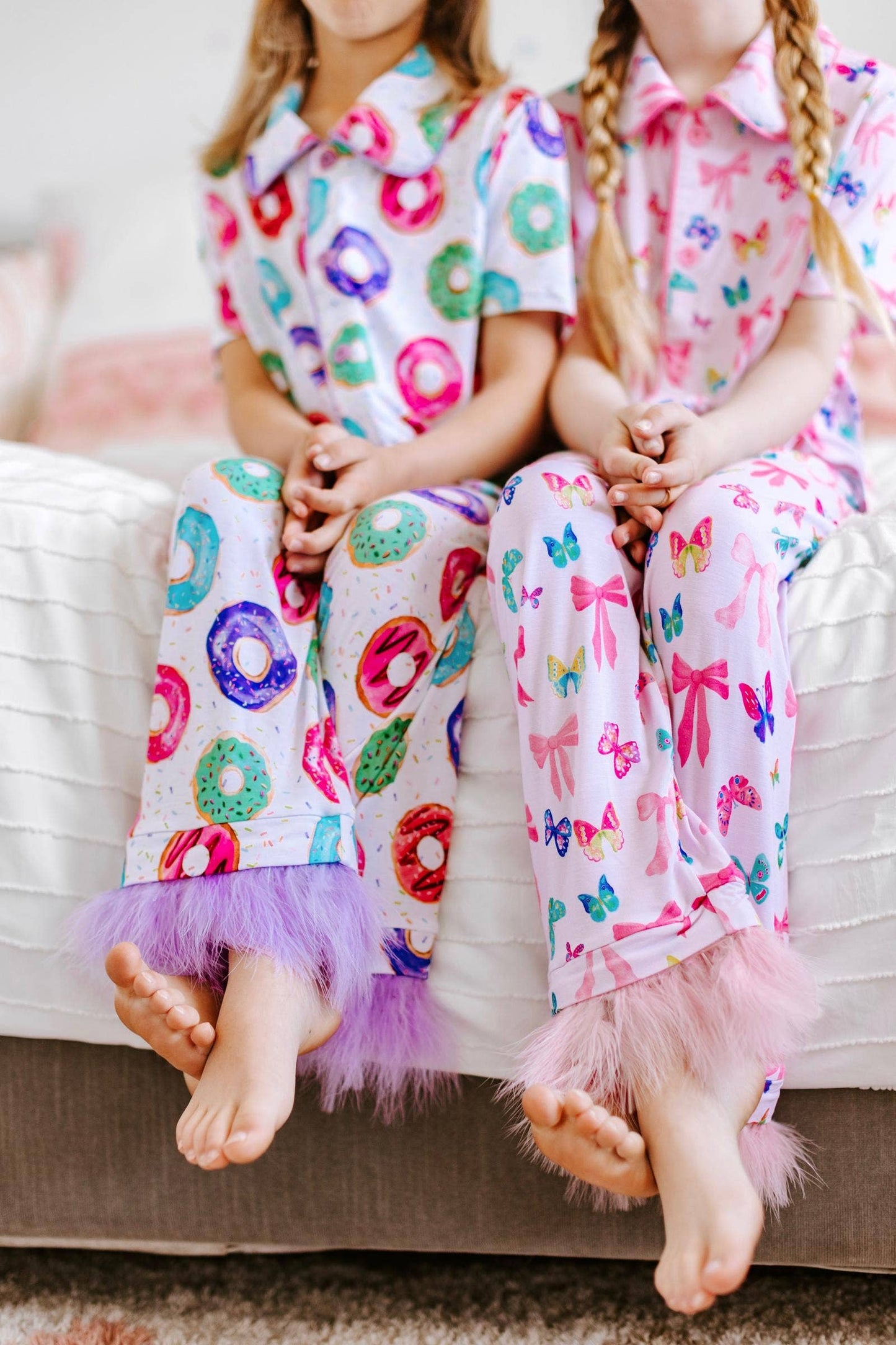 Donut Print Bamboo Feather PJs
