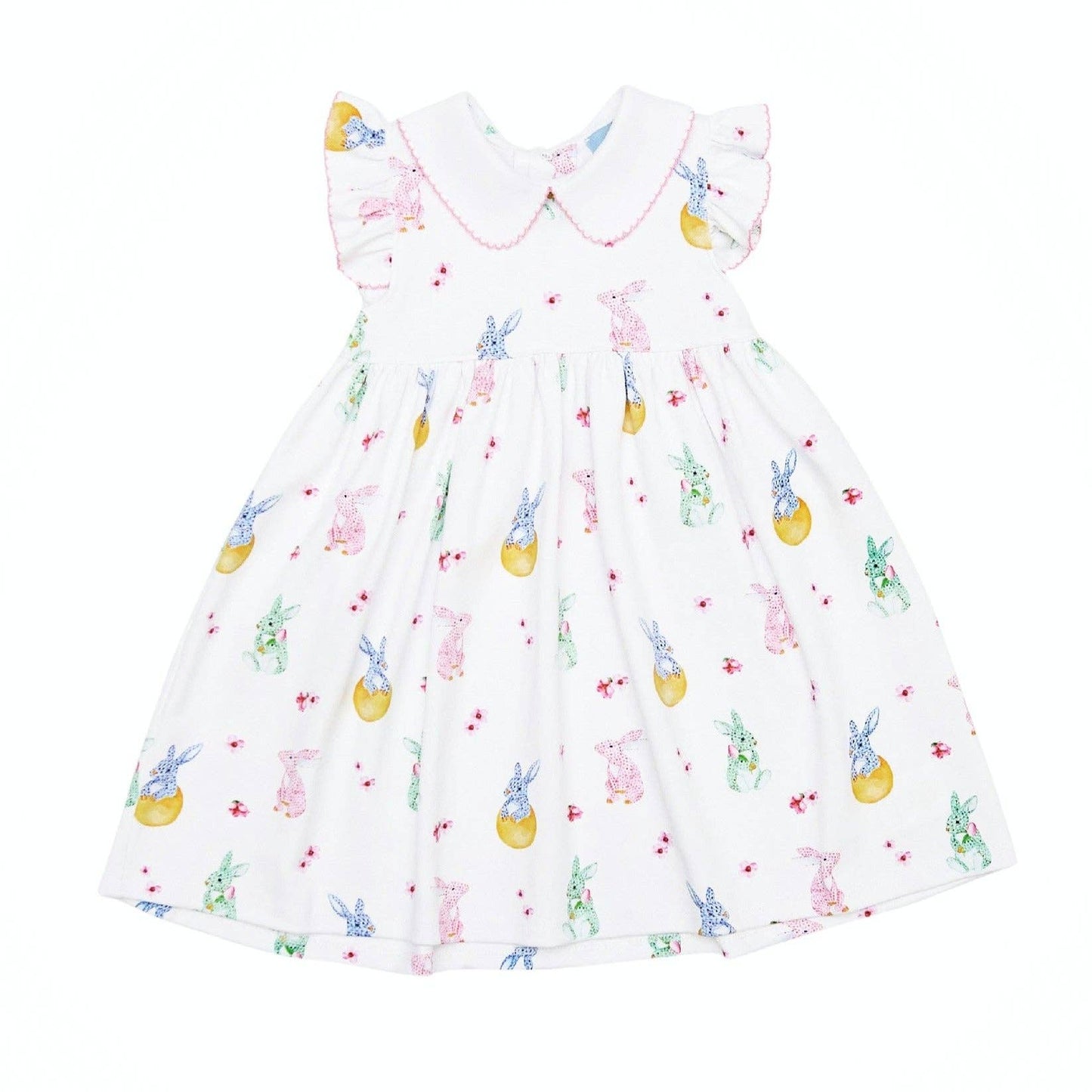 Finley Flutter Sleeve Dress in Easter Parade