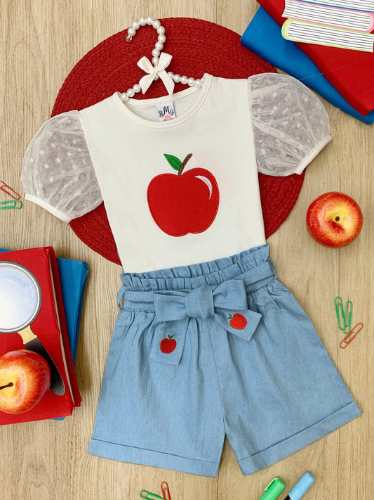 Apple Puff Sleeve Set