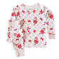 Christmas Bamboo Kids Two Piece Set | Bows & Candy Cane