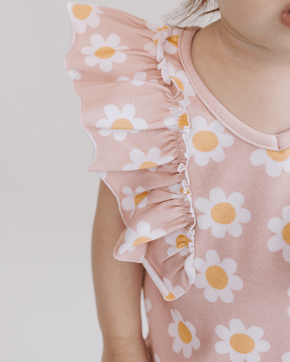 Daisy Flutter Jumpsuit | Pink