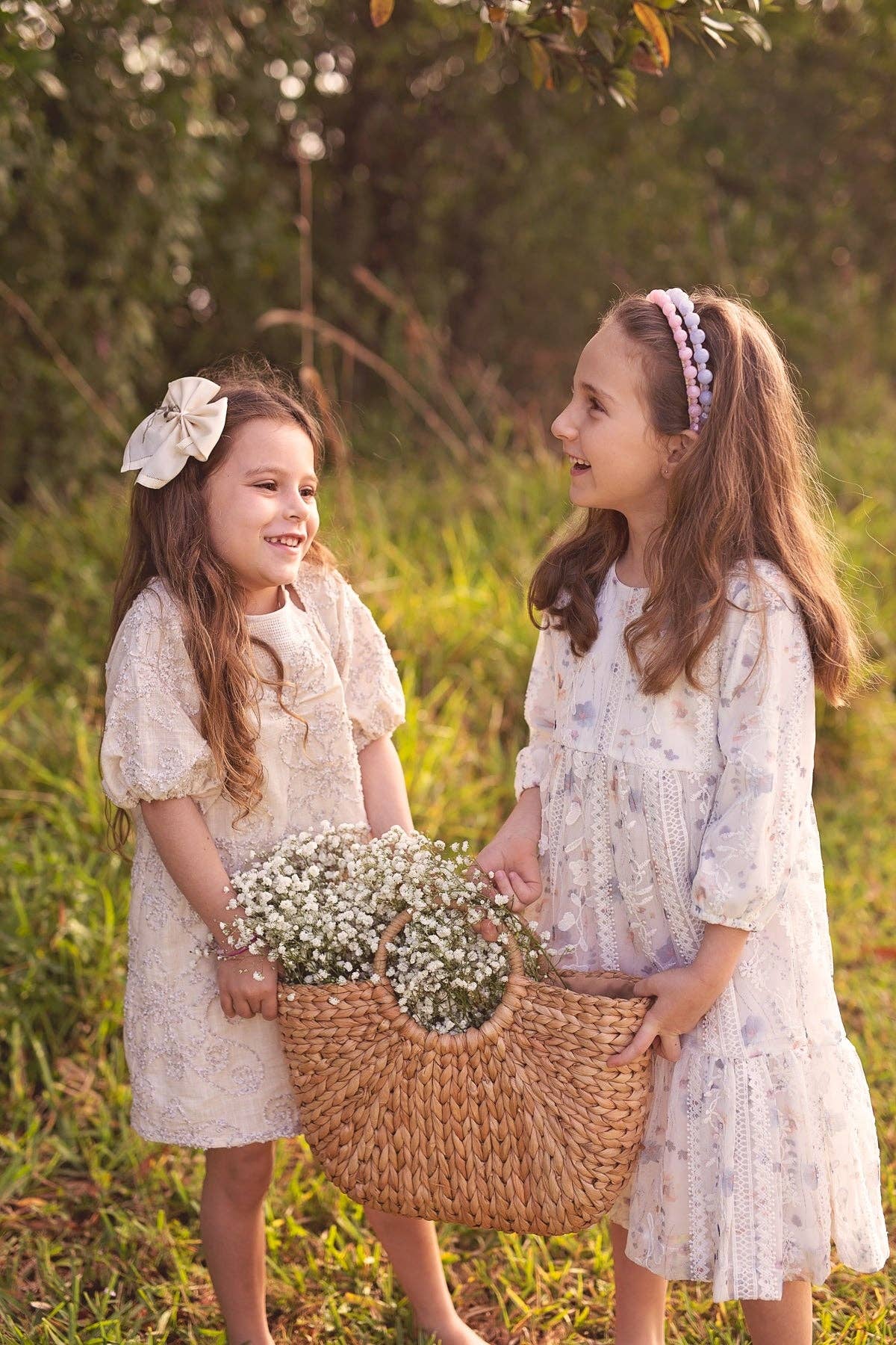 Light Pink pearl headband