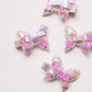 Sequin Hair Clip Set - Pastel