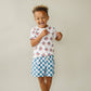 Fourth of July Cargo Shorts Set | Patriotic Vibes