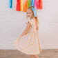Olivia Dress in Primary Rainbow