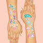 Mermaid Party Foil Kids Temporary Tattoos, Activity, Favor