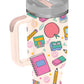 School Days 30 Oz. Tumbler With Straw and Handle