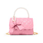 Quilted Pearl Bow