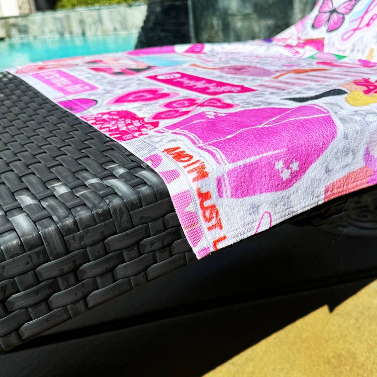 Taylor Swift Inspired Lightweight Beach Towels