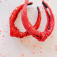 Red Sequins Knotted Headband