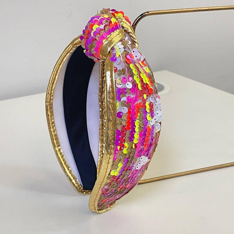 Sequin Headband - Golden Glam
