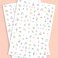 Unicorn Kids Nail Stickers, Bday Favors, Activity, Accessory