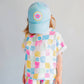 XOXO by Magpies All Over Checker French Terry Short