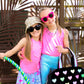 Simply Soft Sleeveless Easy Tank - Neon Barbie Pink