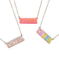 J.V Charm Club - Collegiate Charm Cheer Necklaces
