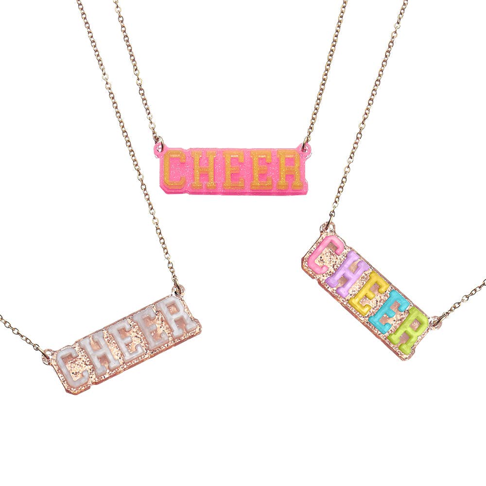 J.V Charm Club - Collegiate Charm Cheer Necklaces