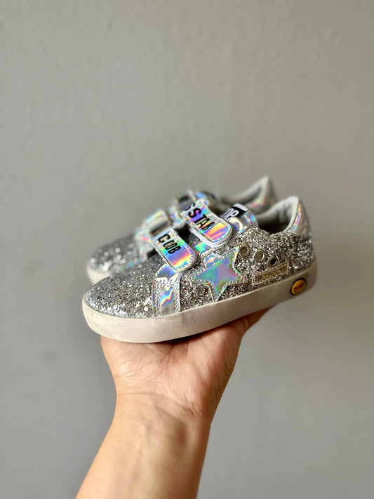 Metallic Star Glitter Sneakers