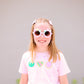 Peace, Love, Smile Short Sleeve T-Shirt - Kids Spring Tee