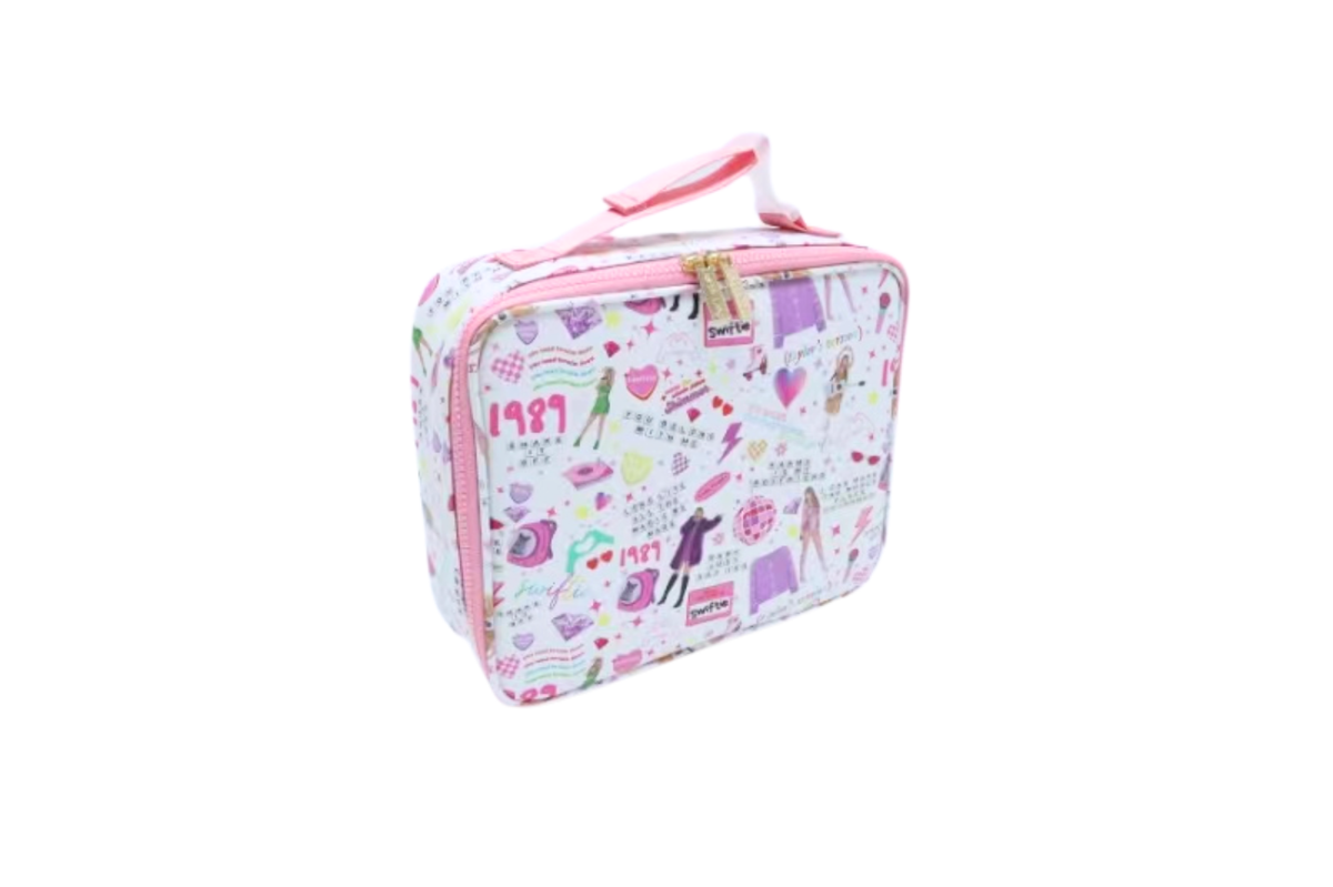 Taylor Swift Backpack Lunch Box Pencil Makeup Pouch 1989 Swiftie School Set Swiftie Backpack Taylor Swift Back to School Bag& Lunchbox  main image 4