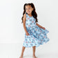 Charlotte Dress in Firework  | Pocket Twirl Dress | July 4th