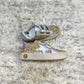 Gold Glitter Silver Star Sneakers Velcro 