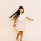 Pink Daisy Pocket Skirt