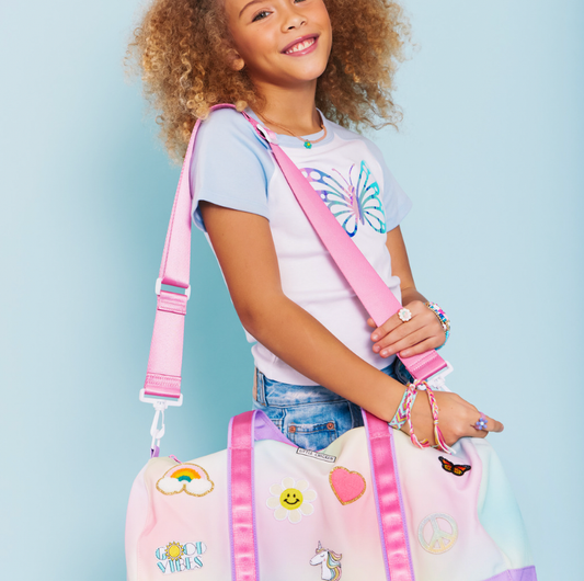 Kids Rainbow Duffle Bag