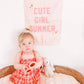 Cute Girl Summer Banner