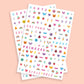 Girl Kids Nail Stickers, Bday Favors, Activity, Accessory