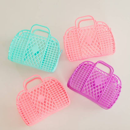 Retro Basket Jelly Bag - Lilac