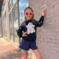 Embellished Ghost Halloween Crewneck