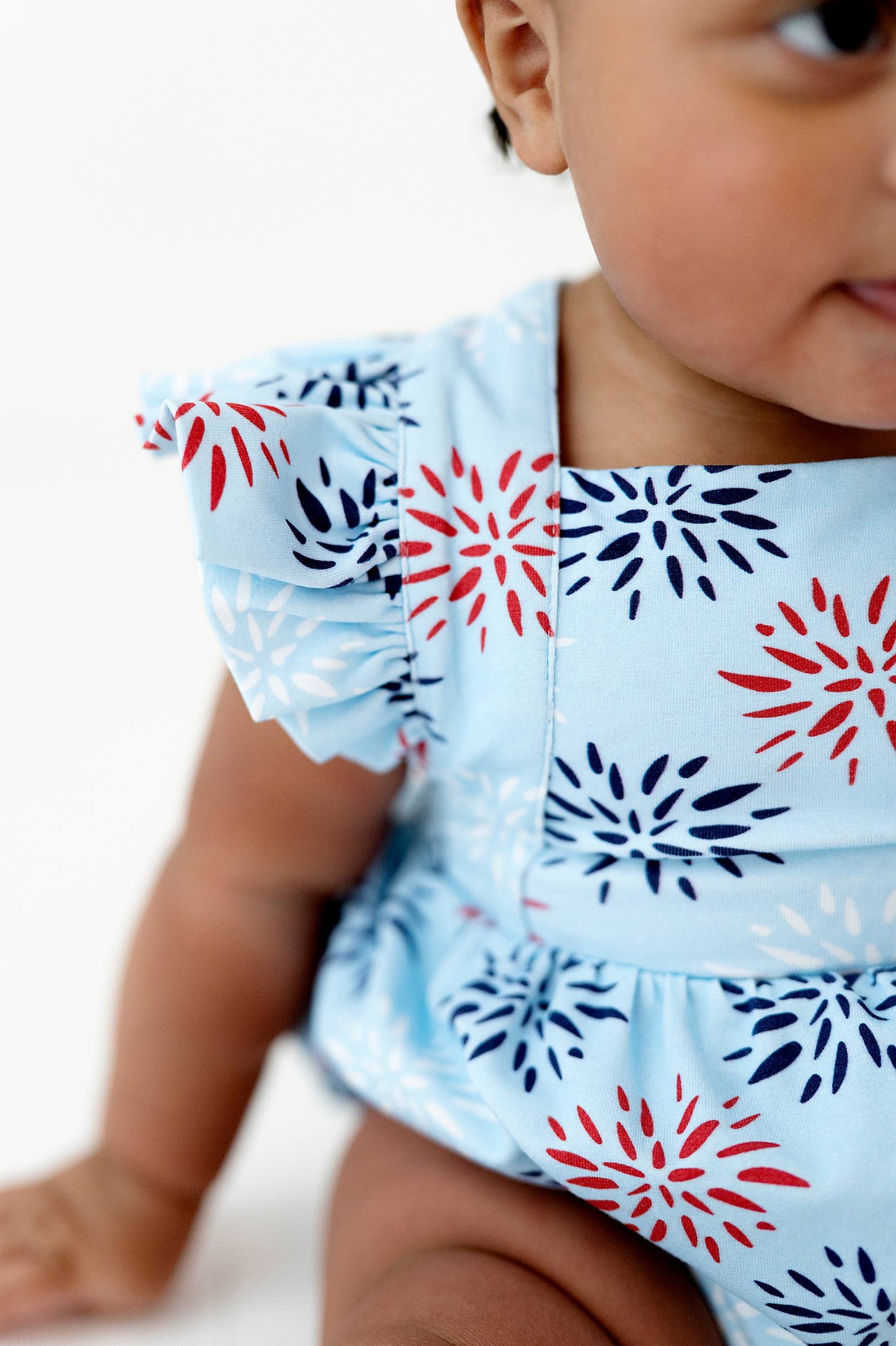 Emmy Romper in Firework | Baby Bubble | 4th of July