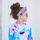 Metallic Star Velvet Knot Headband