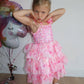 Ombre Pink Sparkle Tulle Dress