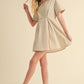 DROP SHOULDER DRESS