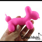 1 Scented Balloon Dog Crunchy Sand Filled Stress Ball - Cute
