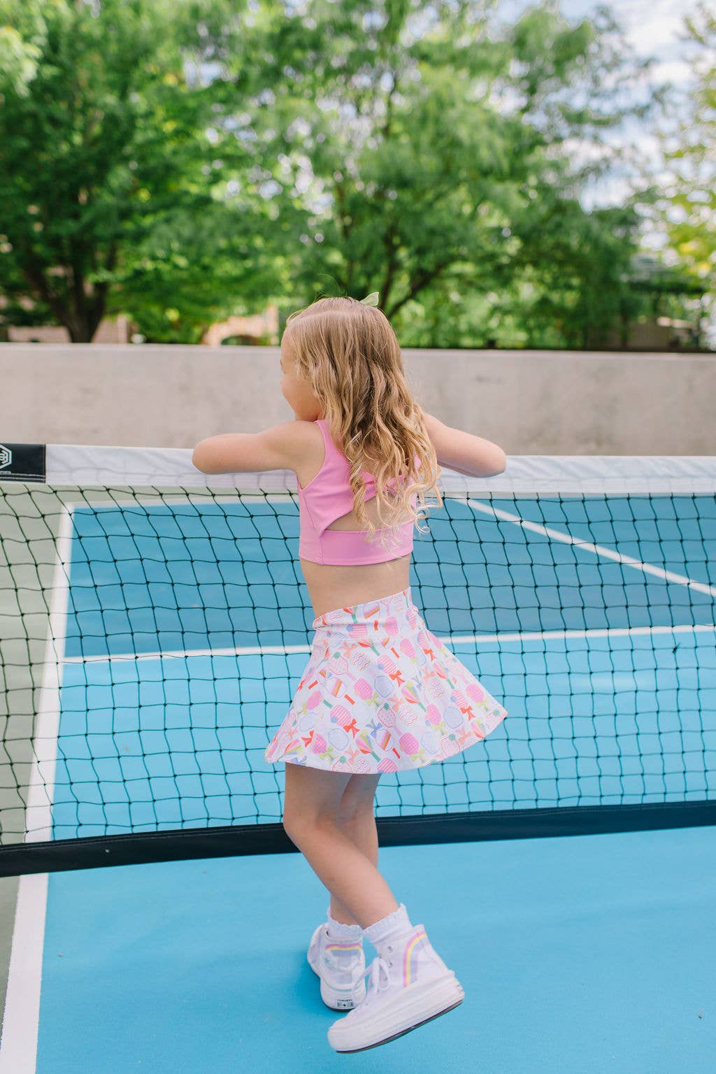 Pink paddle set