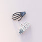 Halloween Skeleton Hand Clip Hair Claw
