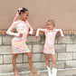 Heart Smilies | Ribbed Hoodie Dress
