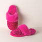 FIESTA SLIPPERS, MAGENTA