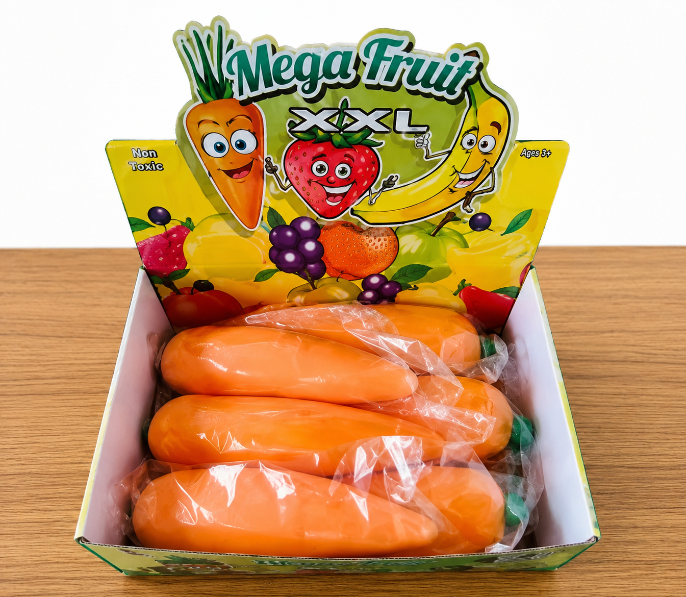 Jumbo XXL Squishy Squeezy Carrot 🥕