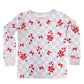 Christmas Bamboo Kids Two Piece Set | Bows & Candy Cane