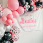 Come on Bestie Let's Go Party Banner