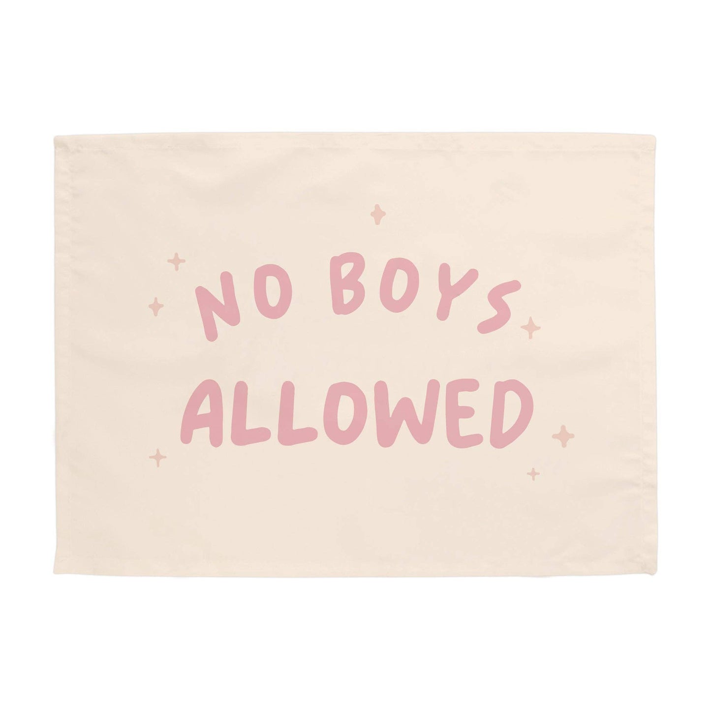 No Boys Allowed Banner