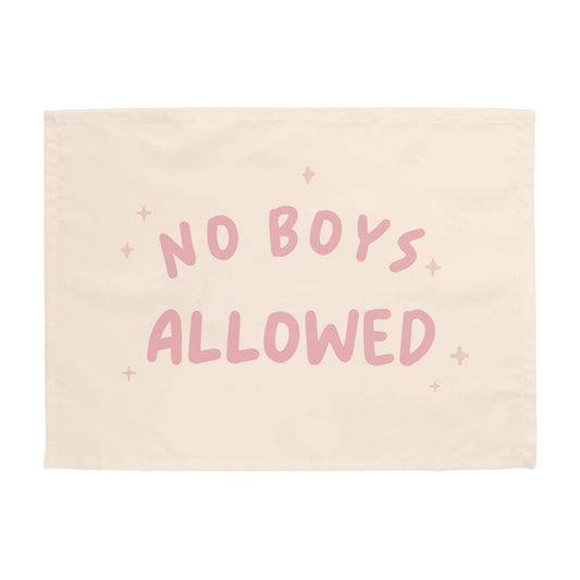 No Boys Allowed Banner