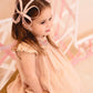 Orchid Butterfly Bow Headband - Ivory