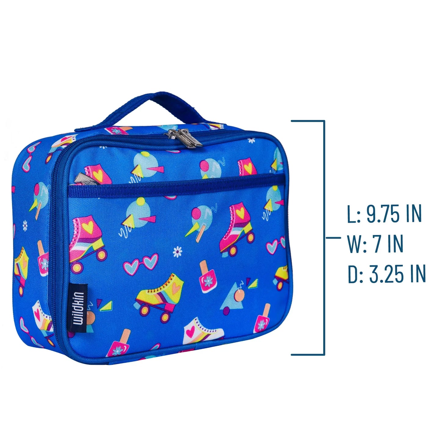 Rad Roller Skates Lunch Box