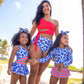 Seaglass Azure Two Piece Swimsuit (Womens)