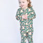 Christmas Cookies Convertible Bamboo Pajamas for Babies, Holiday Family Matching Pajamas, Bamboo PJs