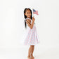 Rosita Dress in Patriotic Flags| Pocket Twirl Dress